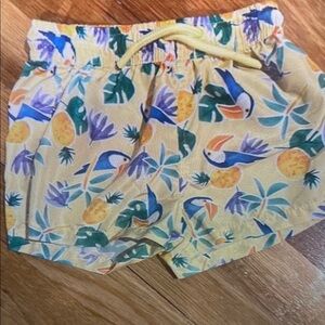 Tropical Toucan Kids Swim Trunks